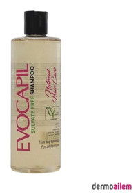 Evocapil Onarıcı Düz Saçlar İçin Kremsiz Şampuan Unisex Şampuanı 400 ml