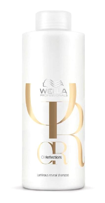 Wella Oil Reflections Düz Saçlar İçin Kremsiz Şampuan Unisex Şampuanı 1000 ml