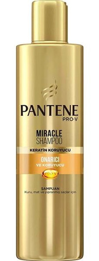 Pantene Onarıcı Arındırıcı Kuru Düz Saçlar İçin Keratin Kremsiz Şampuan Unisex Şampuanı 250 ml
