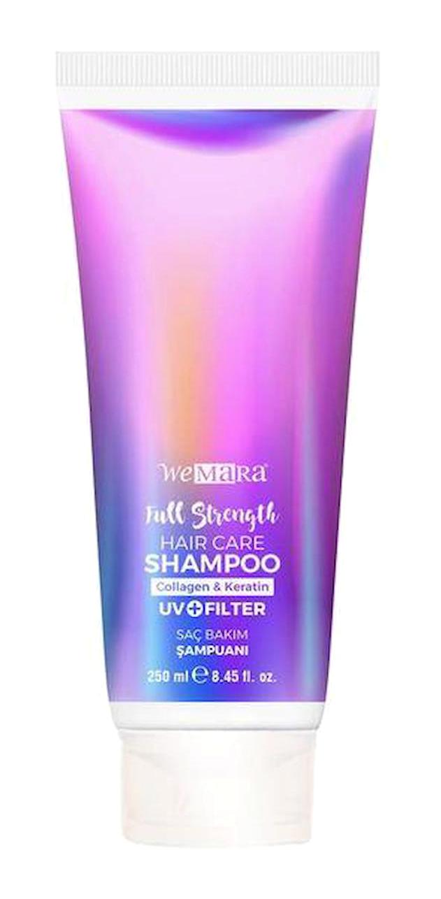 Mara Full Strenght Düz Saçlar İçin Keratin Kremsiz Şampuan Unisex Şampuanı 250 ml