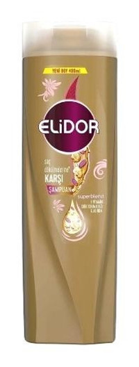 Elidor Superblend Saç Dökülmesine Karşı Düz Saçlar İçin Kremsiz Şampuan Unisex Şampuanı 6x400 ml