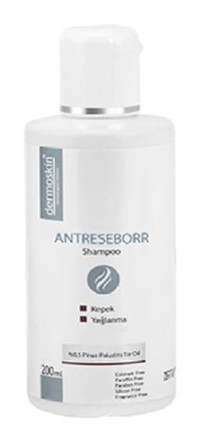 Dermoskin Antiseborrheıc Onarıcı Düz Saçlar İçin Kremsiz Şampuan Unisex Şampuanı 200 ml
