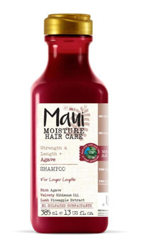 Maui Agave Nectar Düz Saçlar İçin Sülfatsız Kremsiz Şampuan Unisex Şampuanı 385 ml