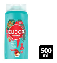 Elidor Doğanın Enerjisi Onarıcı Düz Saçlar İçin Argan Yağlı Kremsiz Şampuan Unisex Şampuanı 500 ml