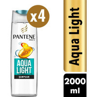 Pantene Aqua Light Arındırıcı Düz Saçlar İçin Kremsiz Şampuan Unisex Şampuanı 500 ml