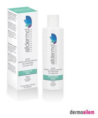 Alldermo Kepek Karşıtı Bakım Kepek Karşıtı Düz Saçlar İçin Kremsiz Şampuan Unisex Şampuanı 200 ml