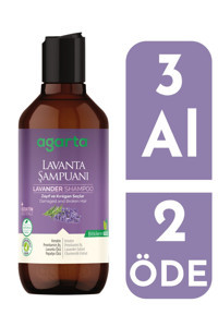 Agarta Yağ Dengeleyici Onarıcı Arındırıcı Düz Saçlar İçin Tuzsuz Sülfatsız Keratin Lavantalı Parabensiz Kremsiz Şampuan Unisex Şampuanı 400 ml