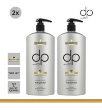 DP Renk Koruyucu Düz Saçlar İçin Kremsiz Şampuan Unisex Şampuanı 2x500 ml