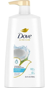 Dove Ultra Care Nemlendirici Düz Saçlar İçin Kremsiz Şampuan Unisex Şampuanı 750 ml