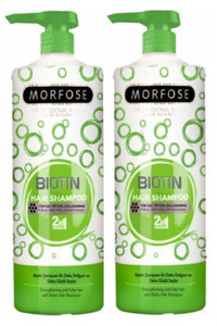 Morfose Biotin Düz Saçlar İçin Kremsiz Şampuan Unisex Şampuanı 1000 ml