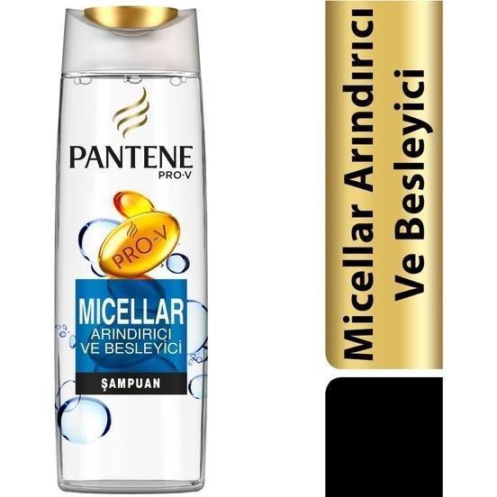 Pantene Micellar Arındırıcı Düz Saçlar İçin Kremsiz Şampuan Unisex Şampuanı 400 ml