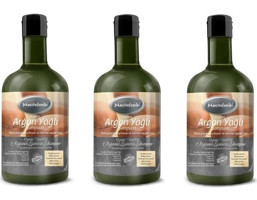 Mecitefendi Organik Onarıcı Düz Saçlar İçin Argan Yağlı Parabensiz Kremsiz Şampuan Unisex Şampuanı 400 ml
