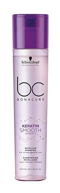 Schwarzkopf Bonacure Düz Saçlar İçin Keratin Kremsiz Şampuan Unisex Şampuanı 250 ml