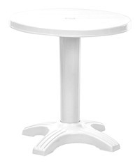 Omnipazar SY-2560 Yuvarlak Plastik Bahçe Masası