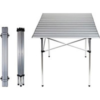 Esay Grup Orcamp Out2050 69x69 cm Kare Alüminyum Katlanır Kamp Masası Gri