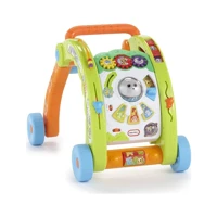 Little Tikes 3 In 1 Activty Walker Ormanlı 4 Tekerlekli Oyuncaklı Müzikli İlk Adım Yürüteç Turuncu