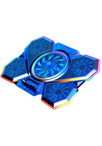 Coofbe Profesyonel 5 Fanlı Rgb Laptop Soğutucu