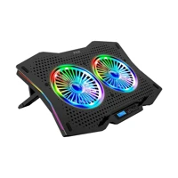 Inca Arrax Inc-606Tgs 1200 Rpm Mini 2 Fanlı Rgb Plastik 18 İnç Gaming Laptop Soğutucu