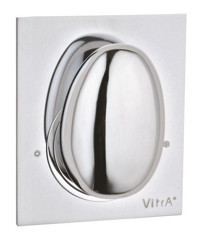 Vitra A41840 Pirinç Çiftli Aç Kapa Ankastre Kare Banyo Bataryası Krom