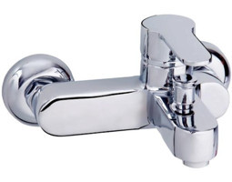 Gms Omega Pirinç Çiftli Aç Kapa Solo Kare Banyo Bataryası Krom