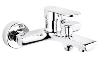 Bms Mercan 365 Pirinç Çiftli Aç Kapa Banyo Bataryası Krom