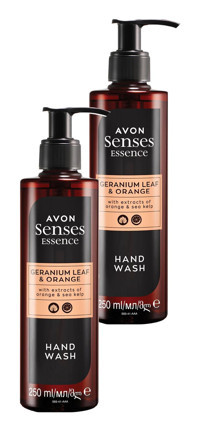 Avon Senses Essence Portakal Nemlendiricili Organik 2'li 250 ml Sıvı Sabun