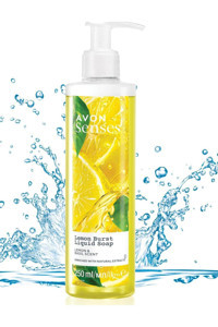 Avon Senses Burst Ananas-Mango-Papatya Nemlendiricili Organik 250 ml Sıvı Sabun
