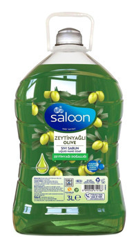 Saloon Zeytinyağlı 3 lt Sıvı Sabun