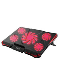 Inca Inc-611 2200 Rpm Mini Sessiz 5 Fanlı Metal 17 İnç Gaming Laptop Soğutucu