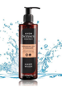 Avon Senses Essence Portakal-Sardunya Organik 250 ml Sıvı Sabun