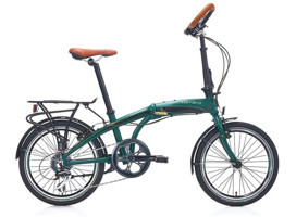 Carraro Flexi Comfort 20 Jant 8 Vites Katlanır Şehir Bisikleti Siyah-Bakır
