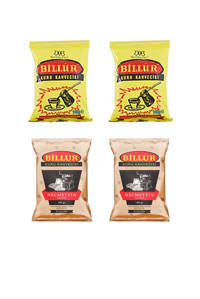 Billur Karışık Orta Kavrulmuş Türk Kahvesi 4x100 gr