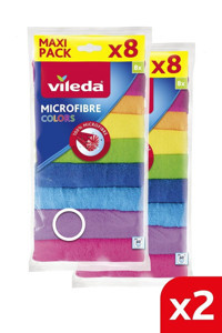 Vileda Mikrofiber 2x8'li Temizlik Bezi