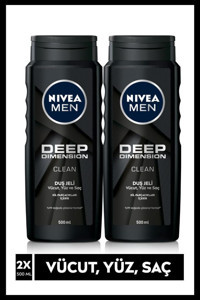 Nivea Deep Dimension Duş Jeli 2x500 ml
