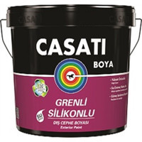Casati C001 Grenli Silikonlu Dış Cephe Boyası 25 kg Beyaz