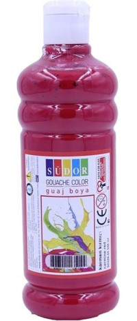 Südor Kırmızı 500 ml Guaj Boya