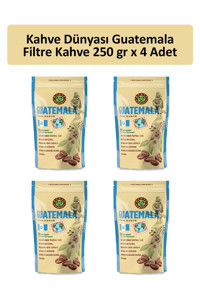 Kahve Dünyası Sade Guatemala Arabica Öğütülmüş Filtre Kahve 4x250 gr