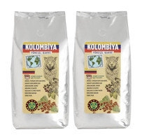 Kahve Dünyası Yöresel Sade Kolombiya Arabica Çekirdek Filtre Kahve 2x1 kg