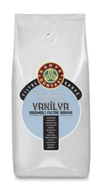 Kahve Dünyası Vanilya Aromalı Arabica Çekirdek Filtre Kahve 1 kg