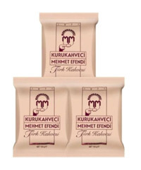 Kurukahveci Mehmet Efendi Sade Orta Kavrulmuş Türk Kahvesi 3x100 gr