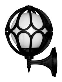 Papatya Modern Plastik LED Aplik Siyah