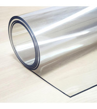 Dia Kaymaz PVC 80x70 cm Dikdörtgen Masa Örtüsü Şeffaf