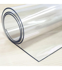 Dia Kaymaz PVC 100x140 cm Dikdörtgen Masa Örtüsü Şeffaf