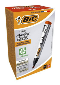 Bic 2300 12 Adet Doldurulabilir Silinebilir Kırmızı Tahta Kalemi