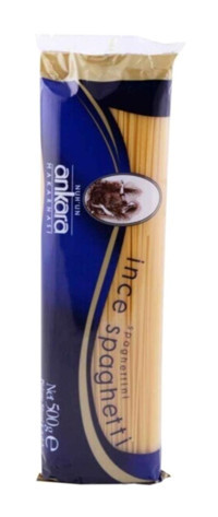 Nuh'un Ankara Makarnası İnce Spagetti Makarna 2x500 gr