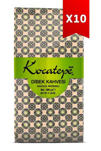 Kocatepe Dibek Sade Orta Kavrulmuş Türk Kahvesi 10x500 gr