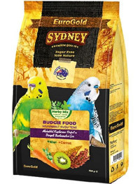 Eurogold Sydney Kabuklu Meyveli Vitaminli Muhabbet Kuşu Yemi 2x750 gr