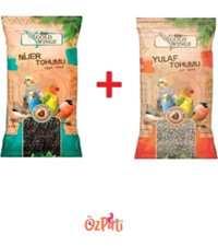 Gold Wings Kabuklu Nijer Tohumu + Yulaf Tohumu 2x300 gr