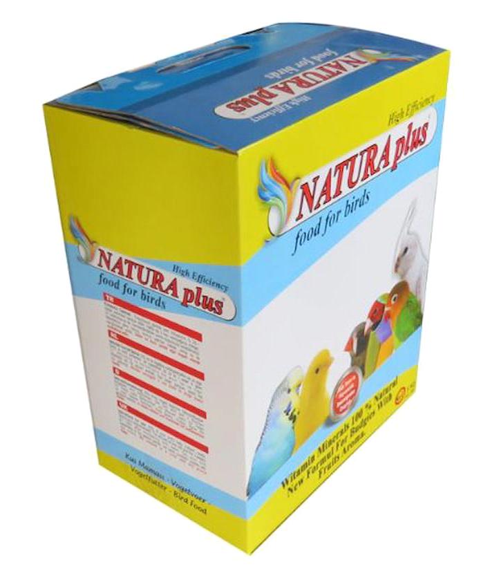 Natura Plus Sade Vitaminli Muhabbet Kuşu Yemi 5x1 kg