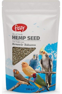 Fizzy Kabuklu Kenevir Tohumu 200 gr
